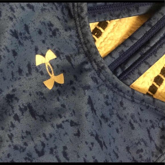 UNDER ARMOUR | Blue print sports bra - Picture 2 of 4